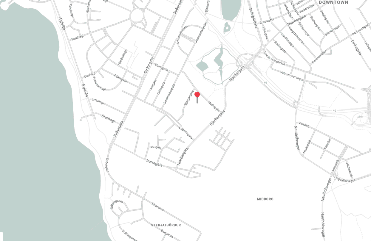 Map of office location